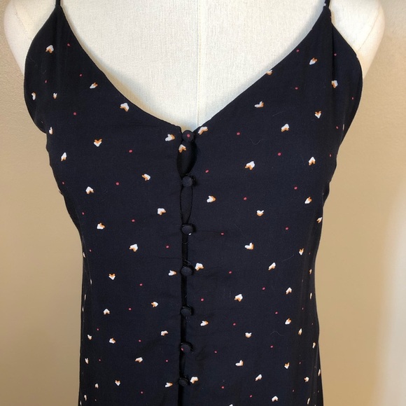 Lush Black Maxi Dress with Open Back, Tiered Hem Lagenlook Size M - Picture 7 of 11